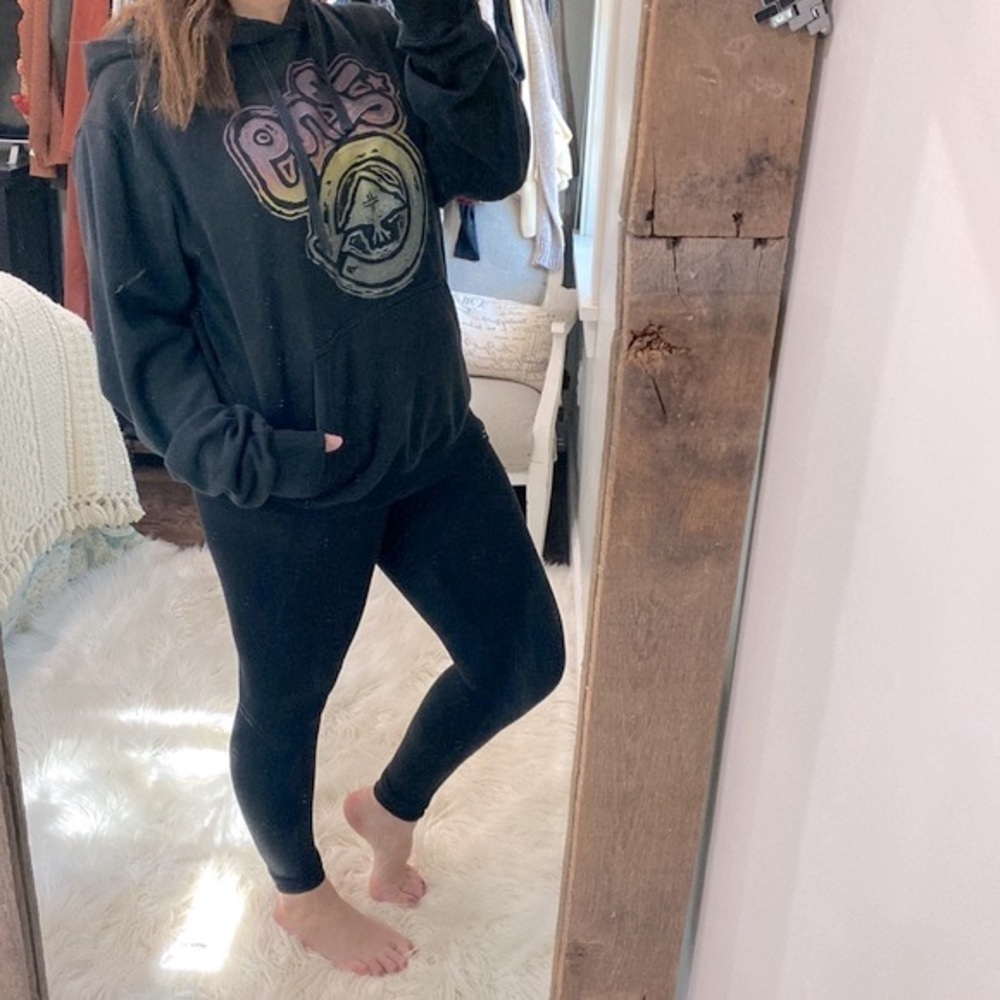 TOM SANDAVOL black sweatshirt size large - Picture 3 of 9